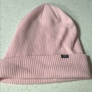 Vans Light Pink Waffle Knit Beanie